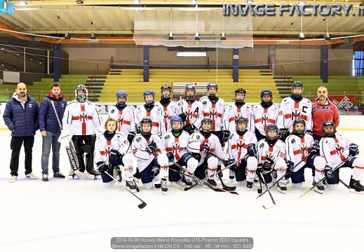 2019-10-06 Hockey Milano Rossoblu U15-Pinerolo (4-11)